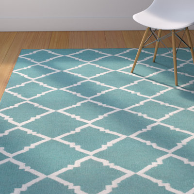 Wool Geometric Indoor Rug