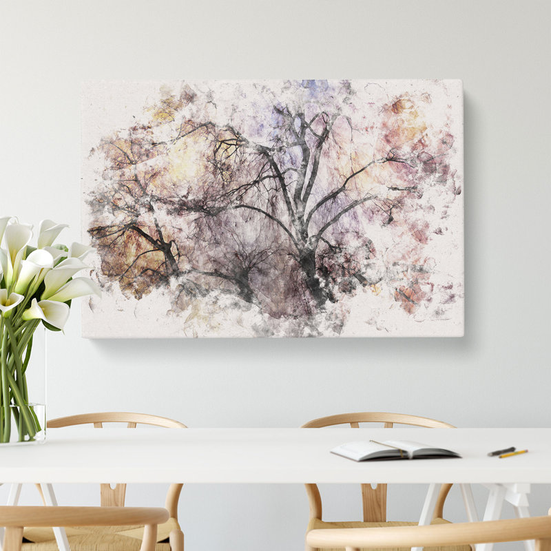 Weeping Willow Tree - Wrapped Canvas, 40cm H x 60cm W x 3cm D