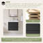 Meuble-lavabo mural simple avec plateau en résine intégré blanc-2042215557-2042215610