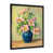 Toile avec cadre photo noir