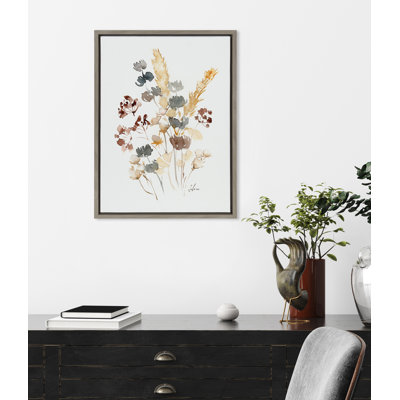 Wild Salvia by Sara Berrenson Framed Canvas Wall Art Print