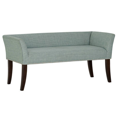 Upholstered Bench Teal
