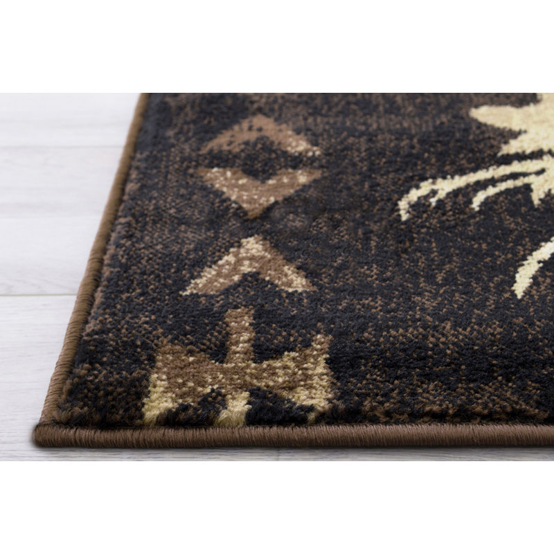 Tapis en polypropylène berbère Clarksville, Rectangle 8 pi x 10 pi