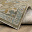 Tapis brun / bleu sarcelle Graicyn-974336489