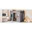 Lit mezzanine avec échelle en pin massif-311163861-311163863