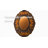 Lasiandra Wood Frame Oval Wall Mirror