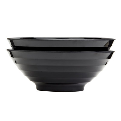 INFUSE 2-Piece Melamine Nesting Ramen Bowl Set