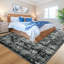 Tapis à motif floral lavable Wymond-111181488