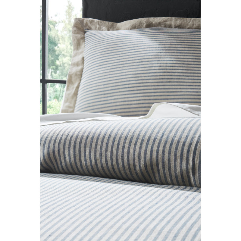 Nardi Striped Linen Duvet Cover