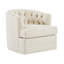 Barclay Butera Upholstery Swivel Tufted Barrel Chair