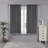 Taburao Back Tab Room Darkening Curtain Pair-20985279-20985274