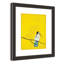 Coplin «Yellow Bird», reproduction de peinture acrylique encadrée