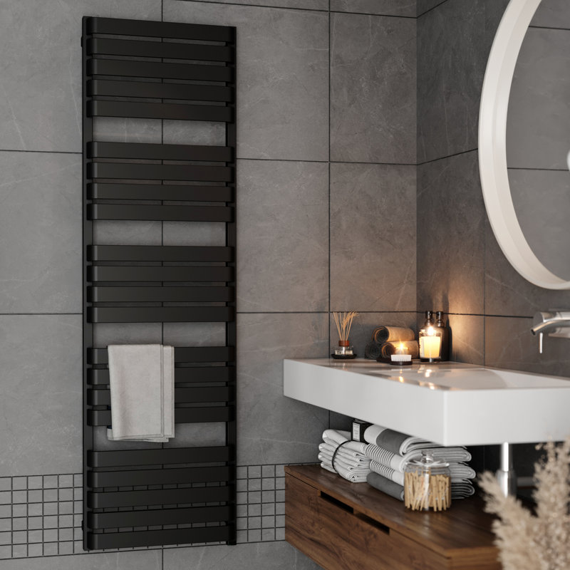 Electric Towel Rail, WARP T One 1695/500, Black