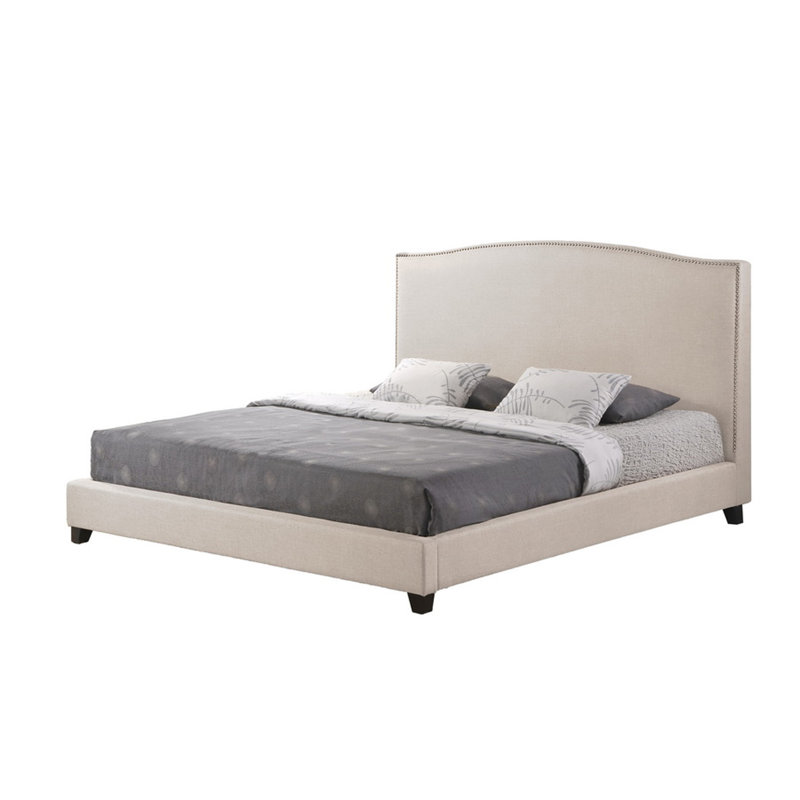 Upholstered Platform Bed, Queen