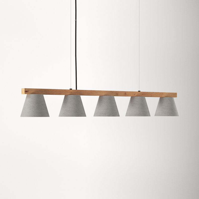 London 5-Light Dimmable Linear Pendant