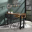 Elodie Upholstered Counter Stool with Metal Frame-41451710