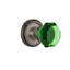 Classic Rosette with Waldorf Emerald Door Knob-346115965-346115967