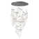 Rinkle 24 - Light LED Cluster Pendant