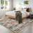 Oriental Machine Washable Rug with Rubber Backing Soft Area Rug Non Slip Thin Rug Low Pile Foldable Rug for Living Room, Bedroom, Dining Room-826082066