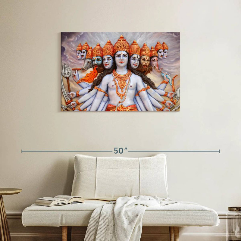 Vishvarupa, 24" H x 36" W