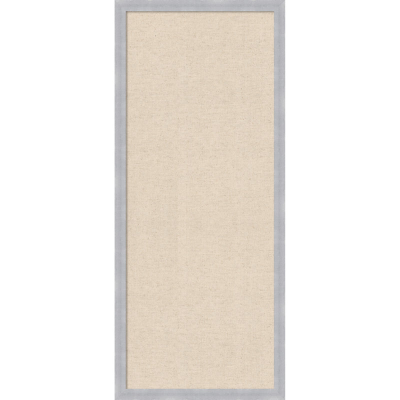  Tableau d'affichage encadré en tissu, lin naturel par Creative Bunch Studio, Taille du tableau 24 x 18