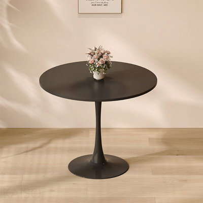 Modern Round Dining Table,31.5'' Kitchen Dining Room Furniture