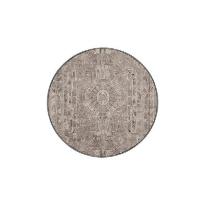 Machine Washable Gray Area Rug