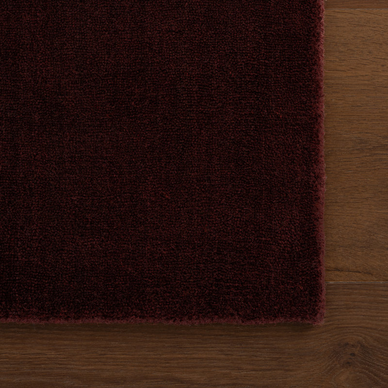Gania Modern Wine Rug, Rectangle 2' x 3'