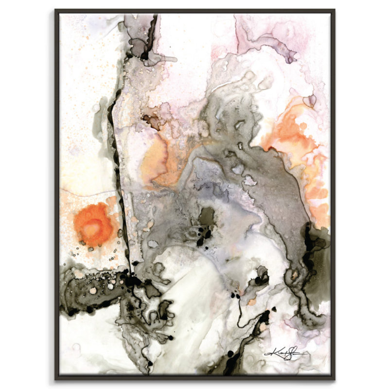 Kathy Morton Stanion - Print on Canvas, 102cm H x 76cm W, Black Floater Frame