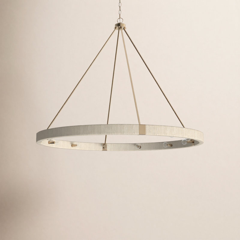 Dorrin 12-Light Chandelier, 40" H x 47.75" W