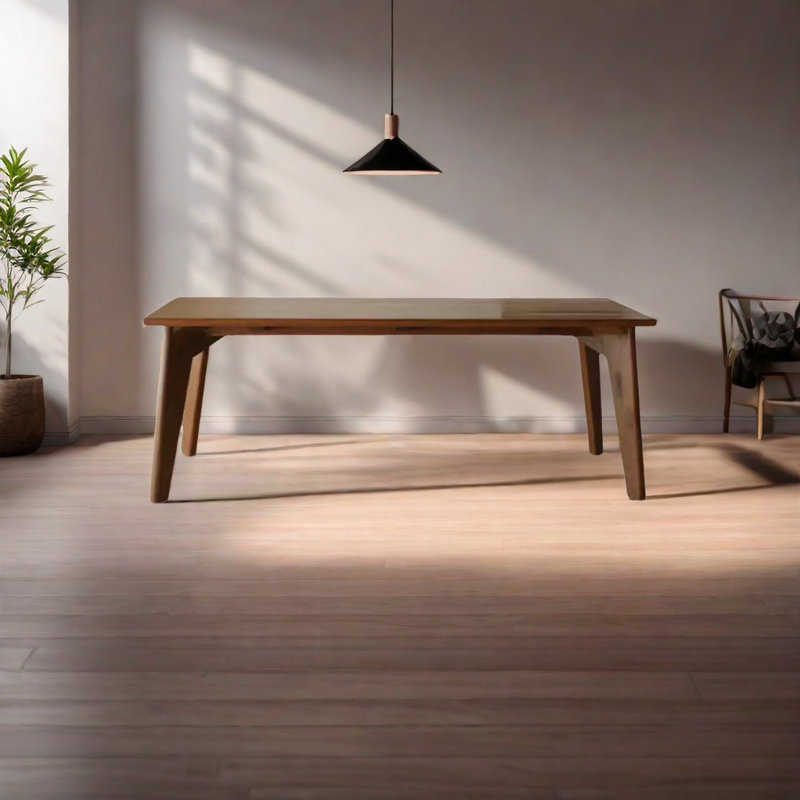 Solid Wood Dining Table, 31.49" W x 62.99" L