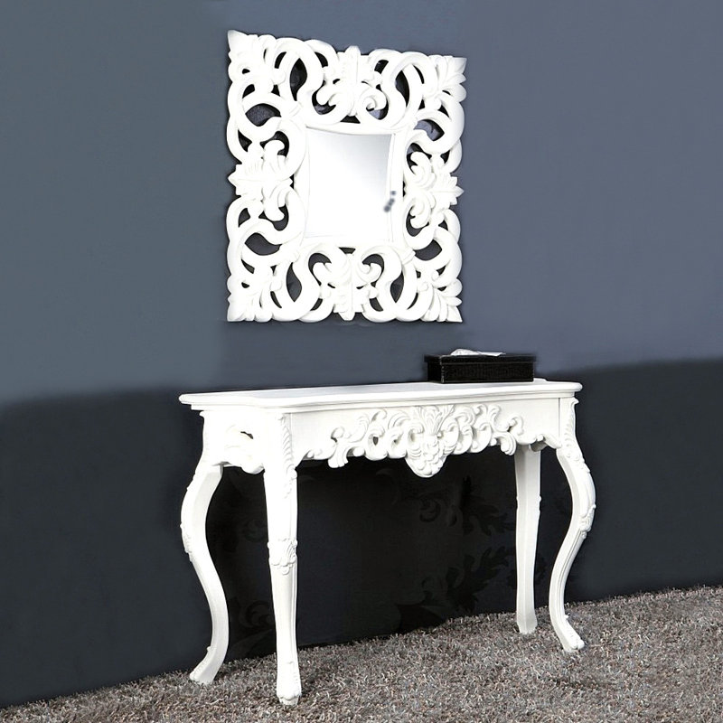 Cordeiro 110cm Console Table, White