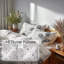 Ensemble de literie 5 pièces French Country - Ensemble de housse de couette et coussin décoratif Transition-124288941