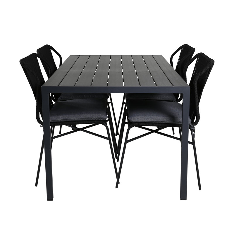 Eberta 4 - Person Dining Set