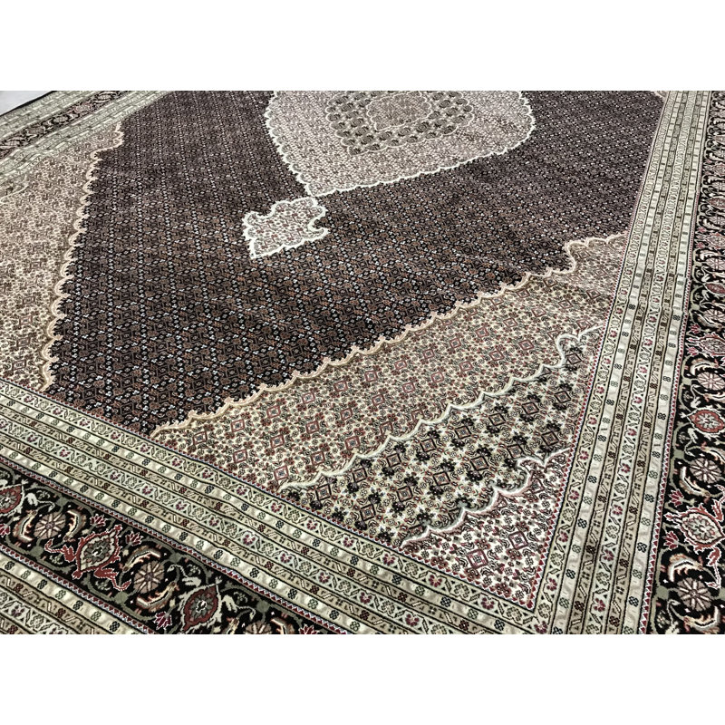 India One-of-a-Kind Rectangle 12' X 18'9" Hand Knotted Area Rug
