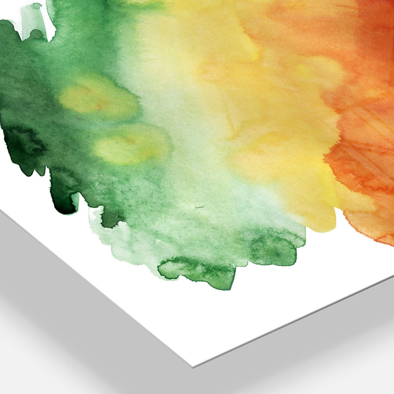 «Color Explosion Abstract», impression sur toile tendue, H 30 po x l 40 po x P 1 po, Toile tendue