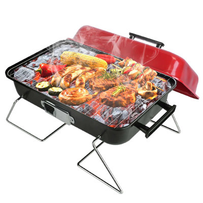 Edge Collections 10.63'' W Charcoal Grill