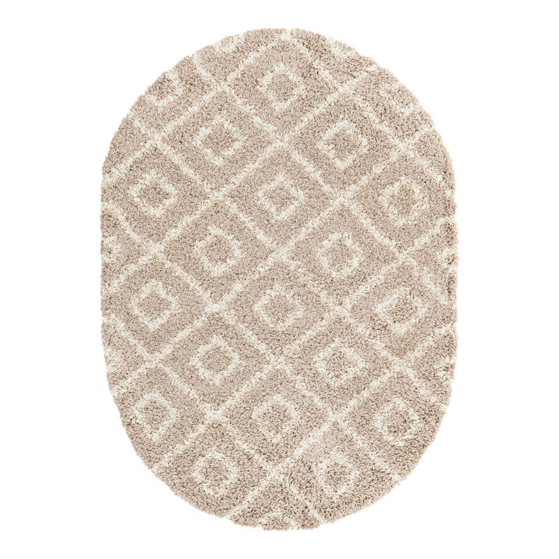 Arup Geometric Indoor Rug, Oval 4' x 6'