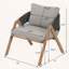 Ensemble de 2 chaises de patio avec coussins - structure en acier, rotin en osier et résistant aux intempéries pour le jardin-249413147