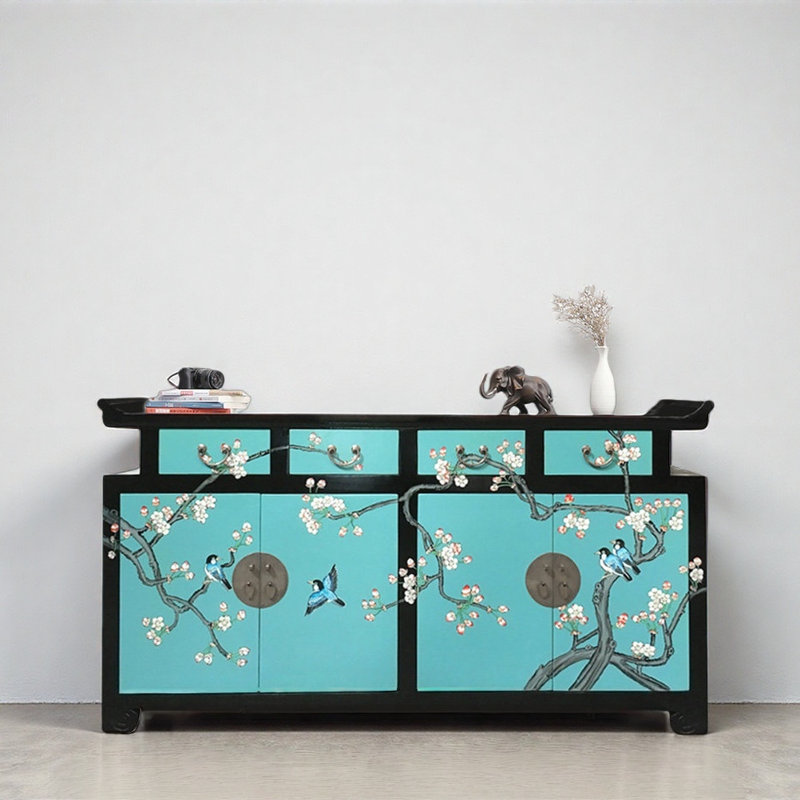 Creative Painted TV Cabinet