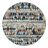 Allenvale Southwestern Navy Blue/Beige Area Rug-1058912746