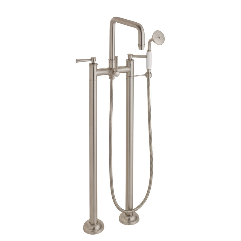 Hermosa Tub Filler, Satin Nickel