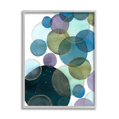 Cercles variés qui se chevauchent par Jocelyn Benford