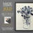 Indigo Floral Vase II Framed Print - Solid Wood-1639895974-1639895972