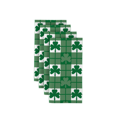 Polyester Floral Square Napkin