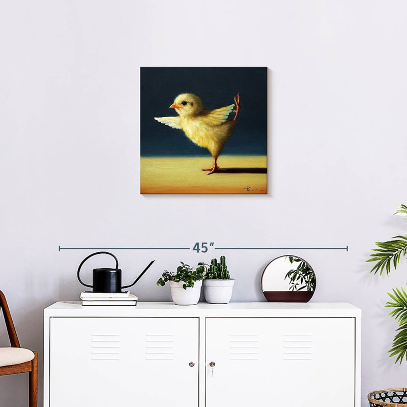 Ketti Yoga Chick Dancer Pose, 20" H x 20" W