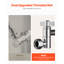 Rallonge de bras de douche extensible à hauteur réglable 11 po G1 / 2 Universal