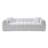 102.7" W Marshmallow Cloud Oversized Sofa with Two Cushions Compressed Boucle