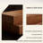 Solid Wood Artistic Entryway Storage Cabinet