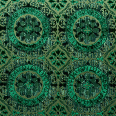 Suzani Strie Velvet Fabric